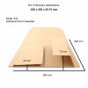 karton ovinovací obal 280x205x20 70 mm bv 3 hnědý