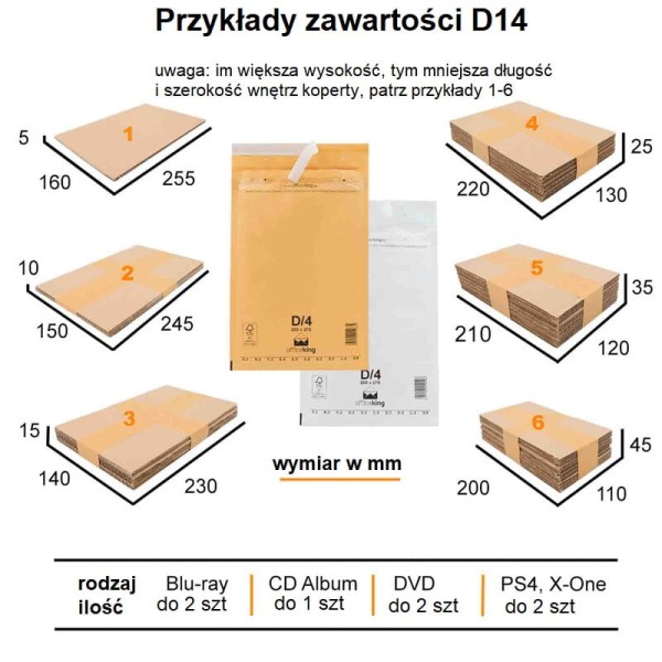 bublinková obálka d14 200x275 mm bílá (8) příklady