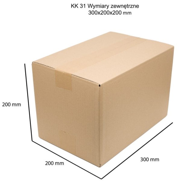 klopová krabice 300x200x200 mm KK31