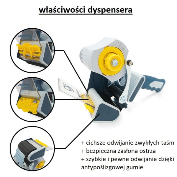 tichý odvíječ lepicích pásek