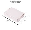 poštovní krabice 180x130x45mm MB2 bílá (3)