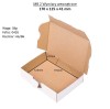 poštovní krabice 180x130x45mm MB2 bílá (2)