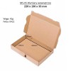 poštovní krabice 225x145x35mm MB XS hnědá (2)