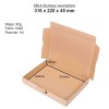 poštovní krabice 320x225x50mm MB4 hnědá (2)