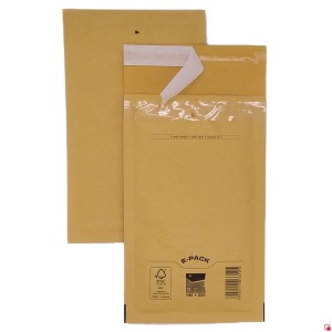 B12 Bublinková obálka 225x140 mm hnědá