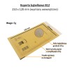 bublinková obálka b12 225x140 mm hnědá (5)