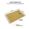 bublinková obálka c13 225x170 mm hnědá (6)