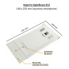 bublinková obálka b12 225x140 mm bílá (4)