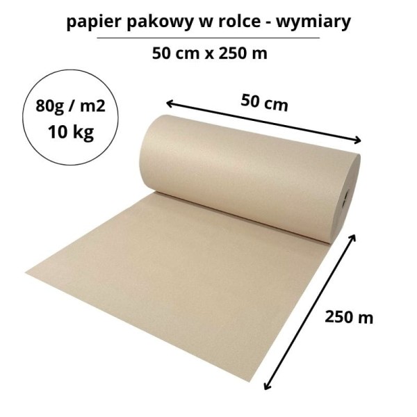 balicí papír v roli 50 cm x 250 m 10 kg (2)