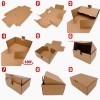 poštovní krabice 240x160x45mm MB3 hnědá (8)