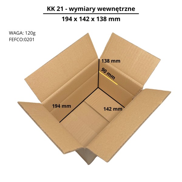 klapová krabice 200x150x150mm KK21 (4)