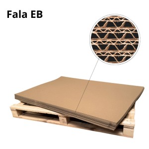Lepenková proložka 5vrstvá 1200x800 mm vlna EB