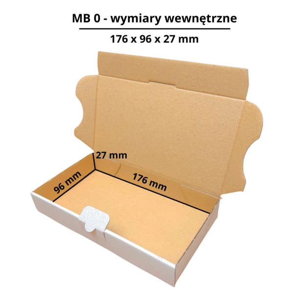 poštovní krabice 180x100x30mm MB0 bílá (3)