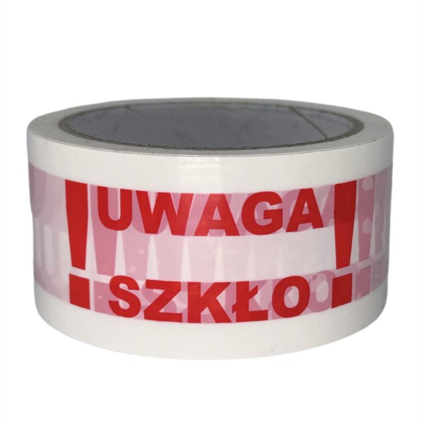 výstražná balicí páska pozor sklo (2)