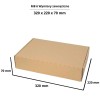 poštovní krabice 320x220x70mm s lepicí páskou mb6 (5)