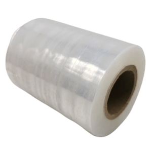 Mini stretch fólie s krátkou dutinkou čirá 23um 100mm x 150m