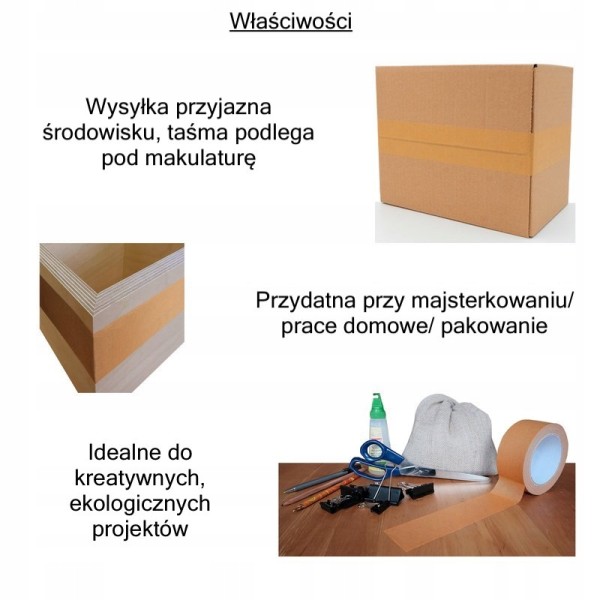 papírová lepicí páska 50mm 50m kaučuk (7)