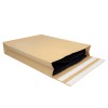 obálka s rozšířeným dnem 450x350x80 mm hnědá (6)