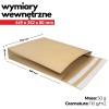 obálka s rozšířeným dnem 450x350x80 mm hnědá (4)