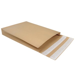 Ekologická rozšiřitelná obálka e-commerce 350x250x50 mm e-Green hnědá