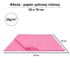 hedvabny papir ruzovy 50x70