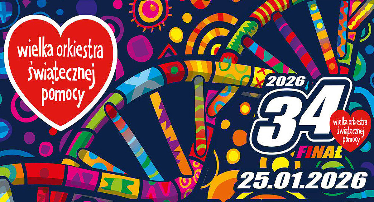 Hrajeme s WOŚP i tentokrát! Připojte se k nám během 34. finále