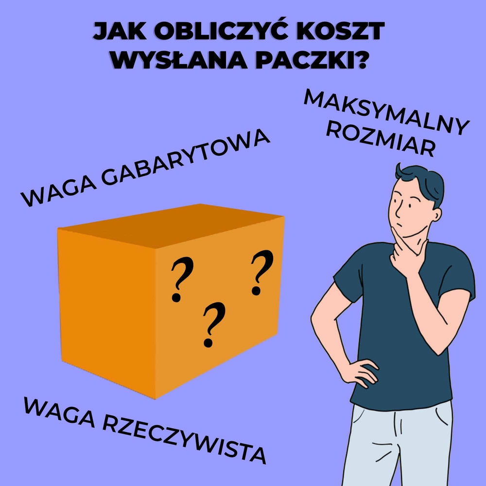 Maximální rozměry a hmotnost kurýrní zásilky.